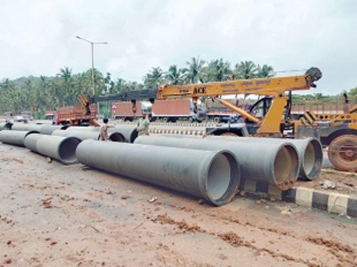 At last, work to shift water  pipelines begins at Curti