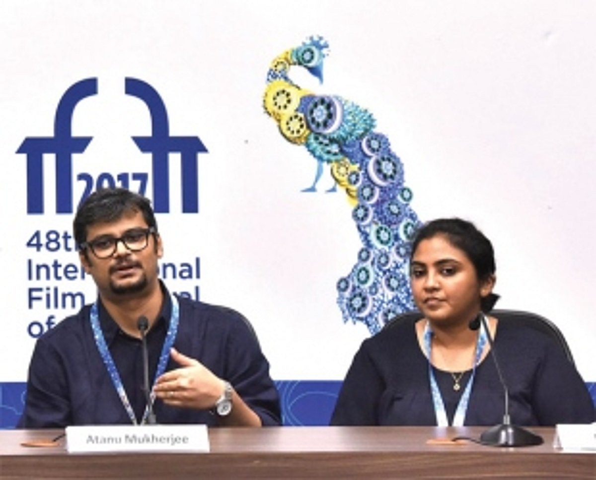 Atanu Mukherjee promotes ‘Rukh’ at IFFI
