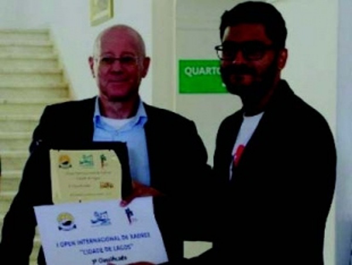 Audi Ameya joint first in Portugal chess