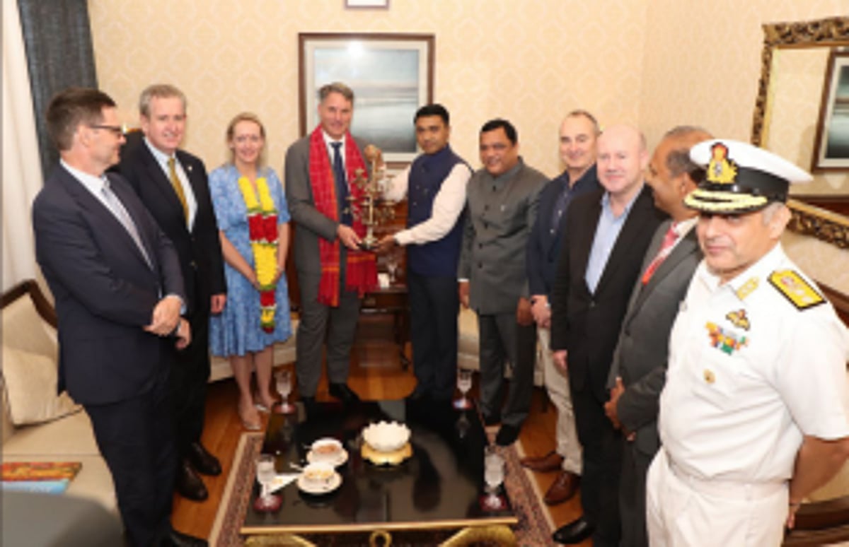 Australian Deputy PM arrives in Goa