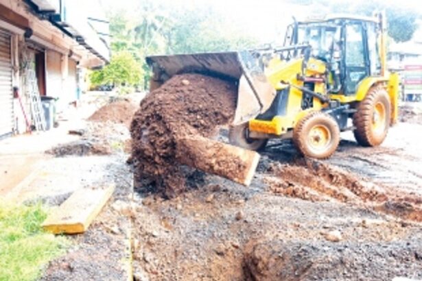 Authorities fix damaged sewer line at  St Inez after O Heraldo highlights issue