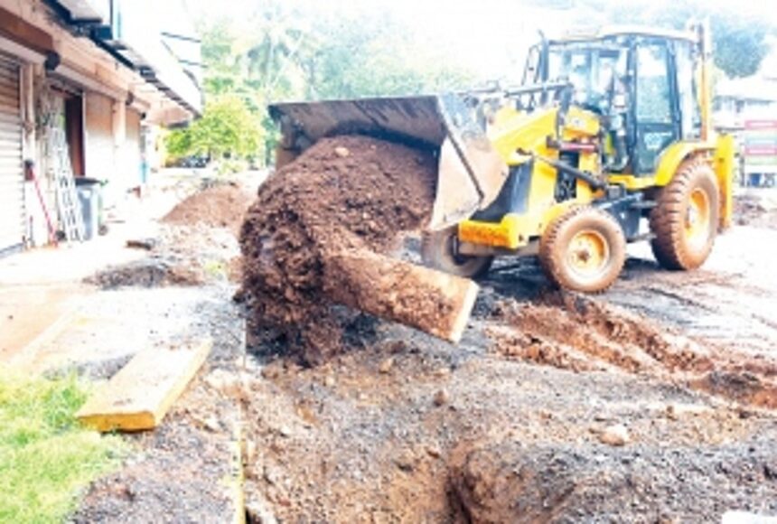 Authorities fix damaged sewer line at St Inez after O Heraldo highlights issue 1 Authorities fix damaged sewer line at St Inez after O Heraldo highlights issue