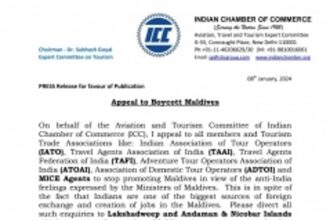 Aviation and Tourism Committee Urges Boycott of Maldives Amidst Diplomatic Tensions