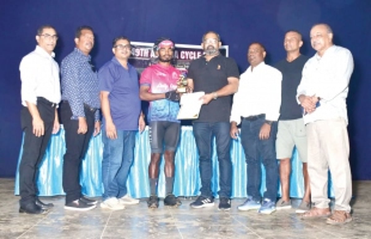 Avinash wins cycle race at Guirdolim