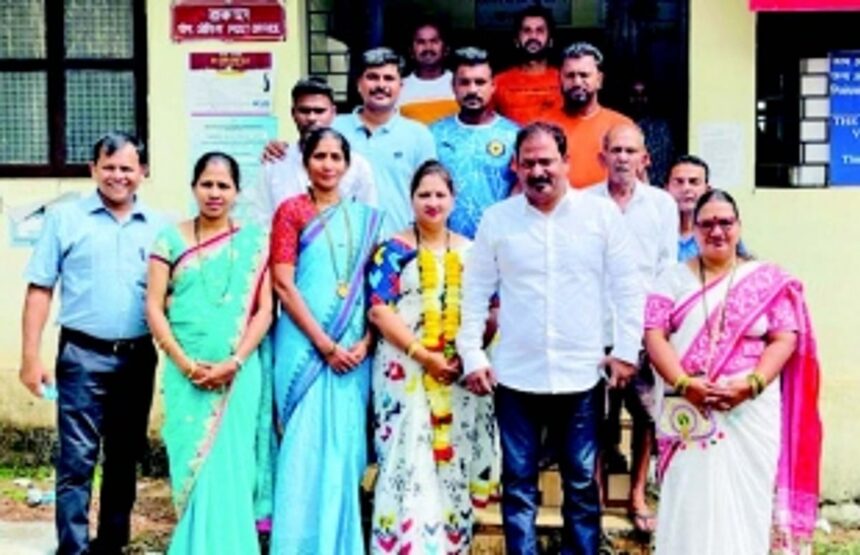 Avni Anil Gad is new Casarvarnem sarpanch