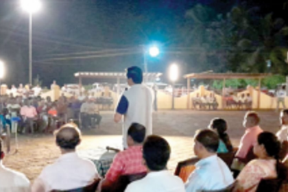 Awareness meetings against zoning plan in Pernem