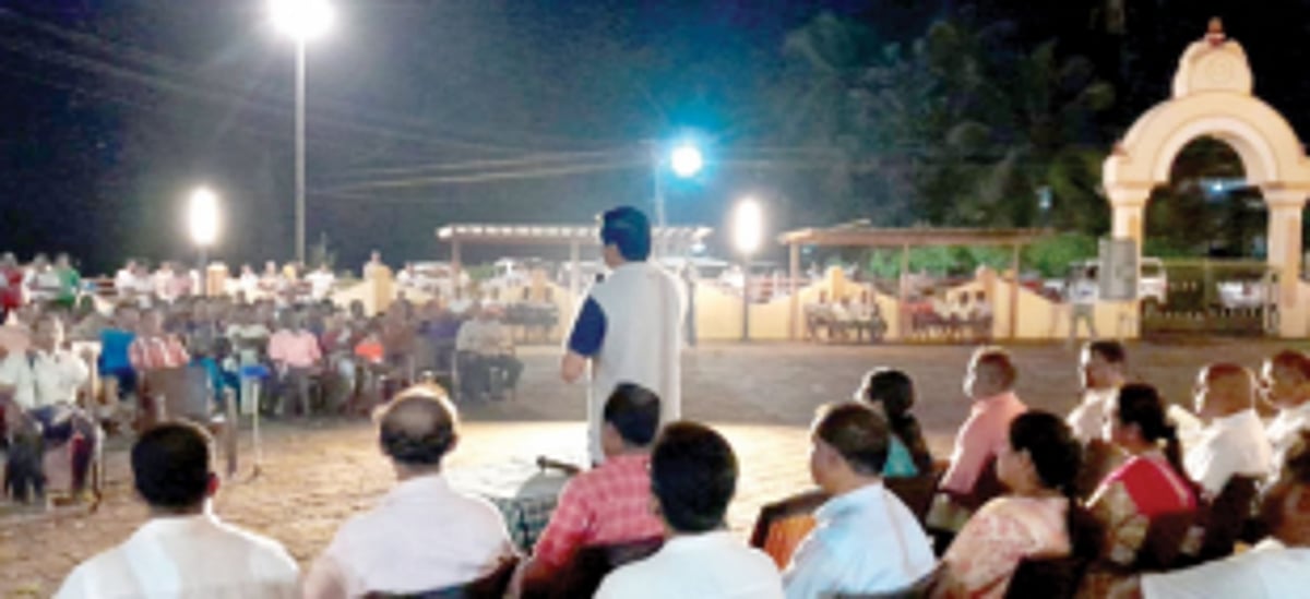 Awareness meetings against zoning plan in Pernem