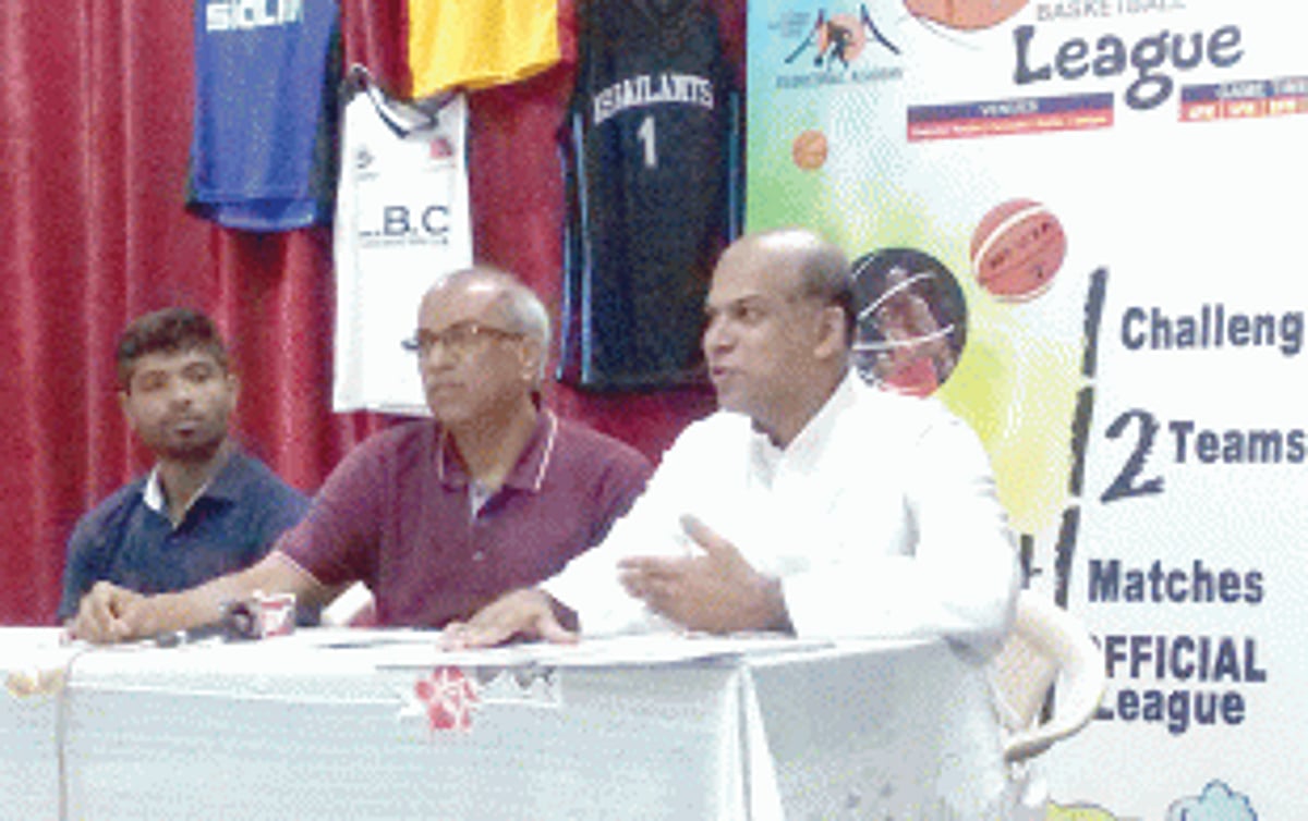 B-Div basketball league from Sunday