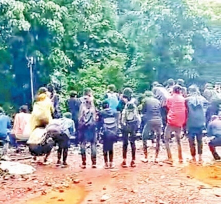 BAN FALLOUT: Trip to Dudhsagar ends  in punishment for Maha, K’taka tourists