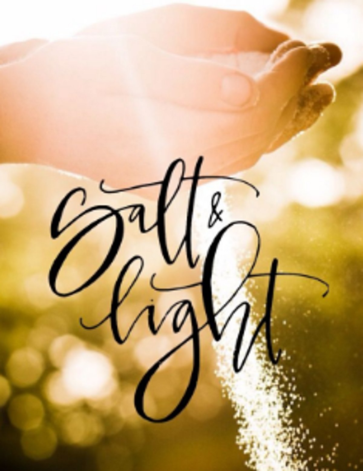 BE THE SALT & LIGHT  TO THE WORLD
