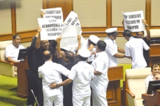 BEDLAM IN HOUSE: Within few hours, suspension of seven Oppn MLAs reduced from two days to 24 hours