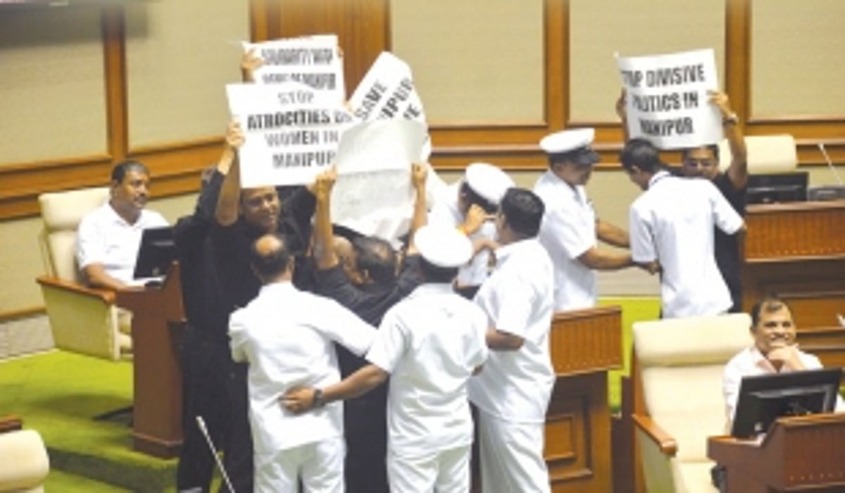 BEDLAM IN HOUSE: Within few hours, suspension of seven Oppn MLAs reduced from two days to 24 hours