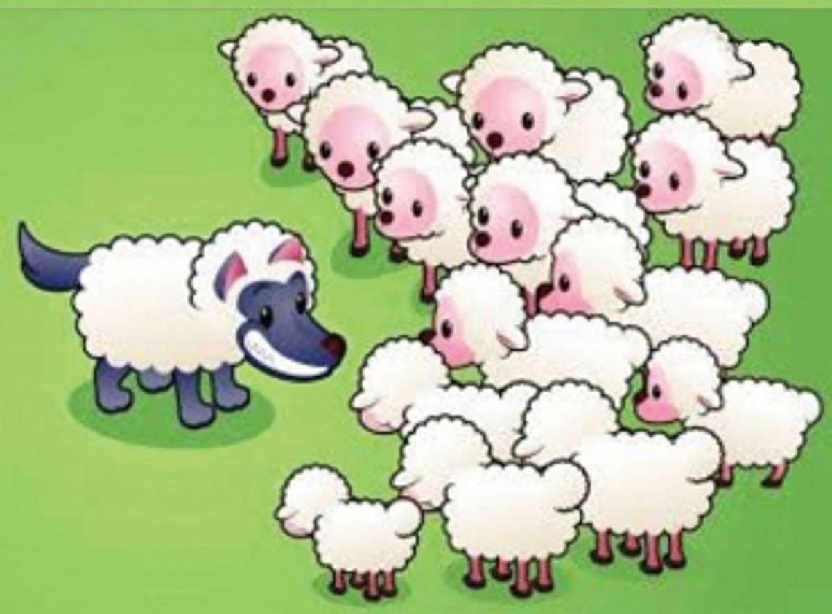 BEWARE OF THE WOLVES IN SHEEP’S CLOTHING