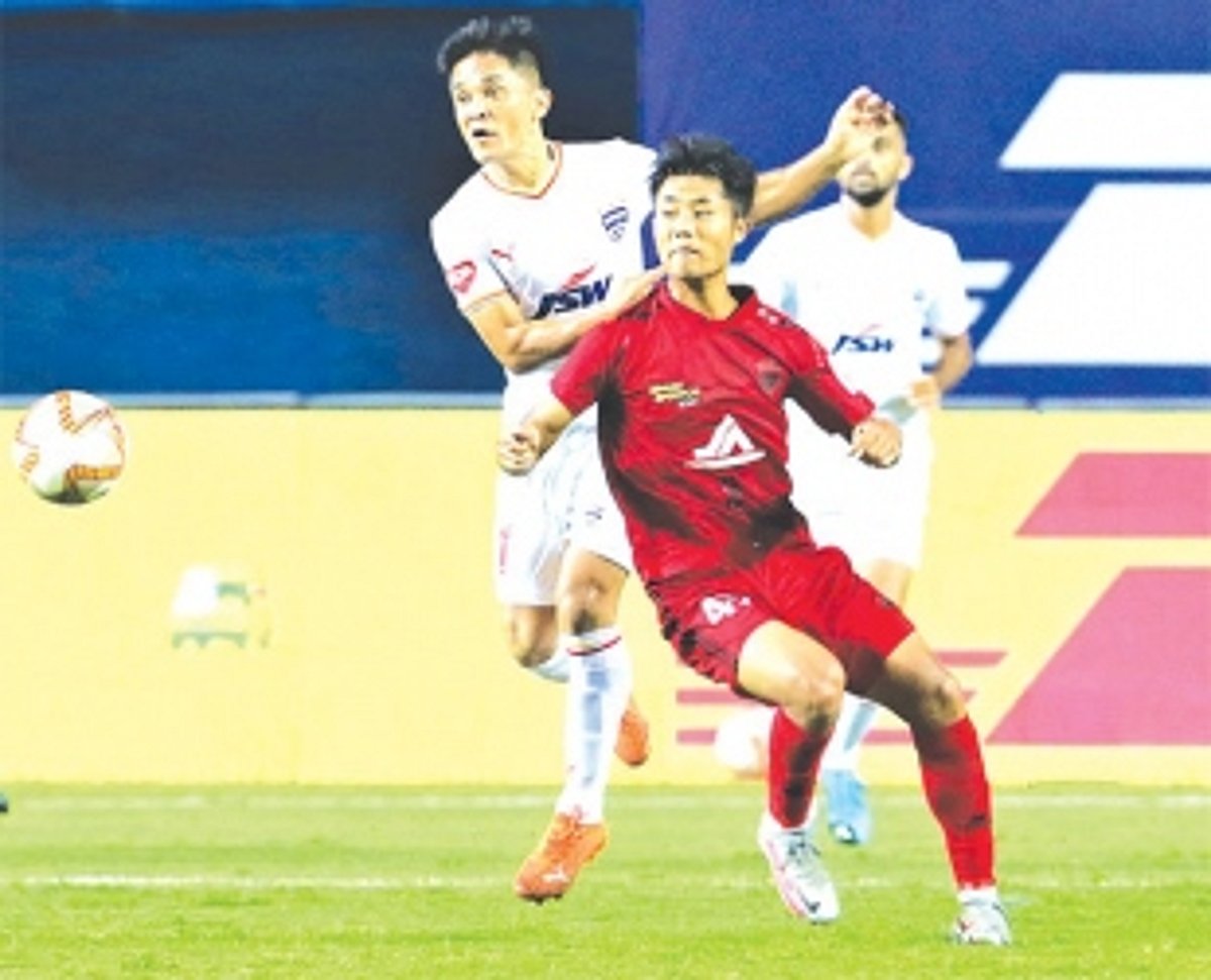 BFC, NorthEast United share the spoils