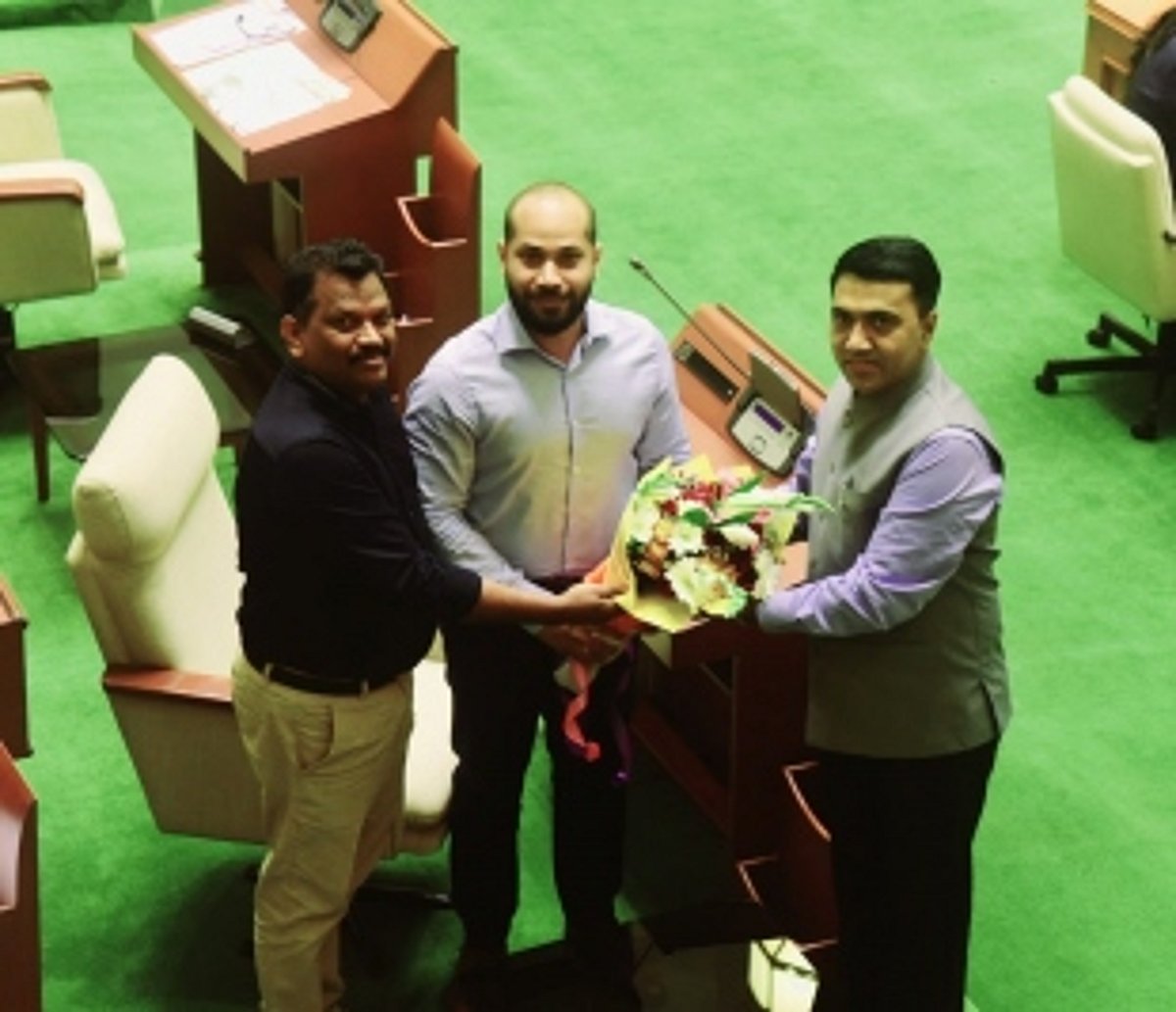 BJP MLA Joshua D’Souza elected as Dy Speaker of Goa Legislative Assembly