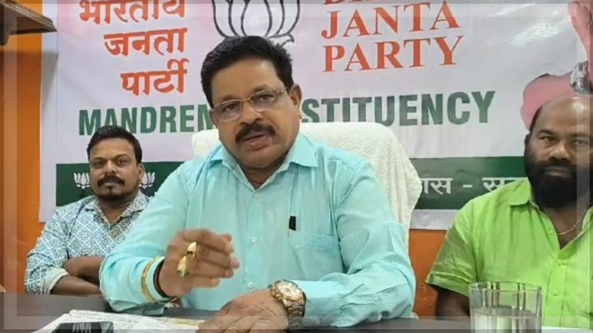 BJP and MGP Accuse Each Other of 'Dadagiri' and 'Goondagiri' in Mandrem