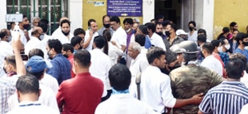 BJP-backed candidates throng to file nominations for CCP polls 1 BJP-backed candidates throng to file nominations for CCP polls