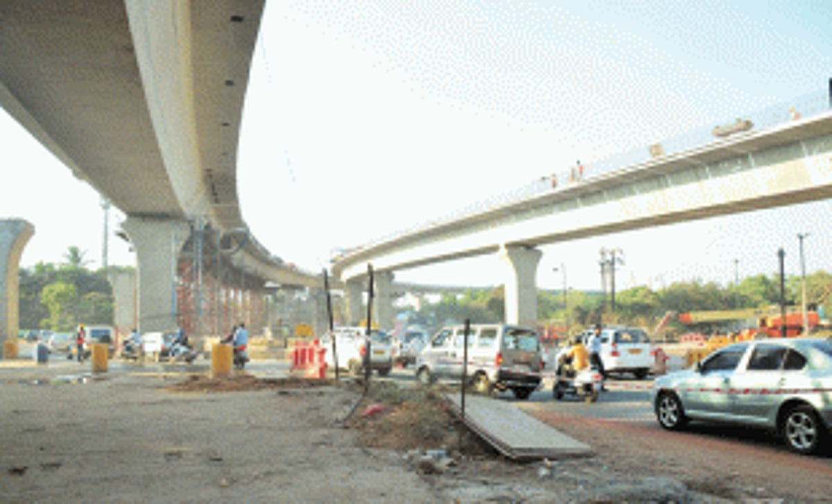 BJP blinks first, calls off inauguration of incomplete 3rd Mandovi Bridge