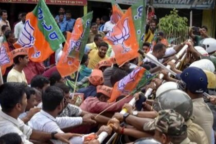 BJP demands Mamata Banerjee's resignation, stages protest in Kolkata