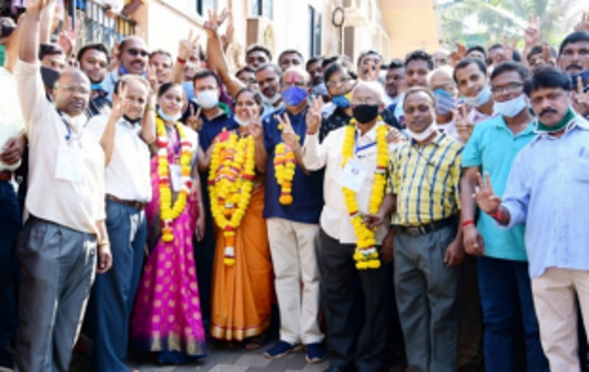 BJP springs a surprise in  Sattari, wins all three seats