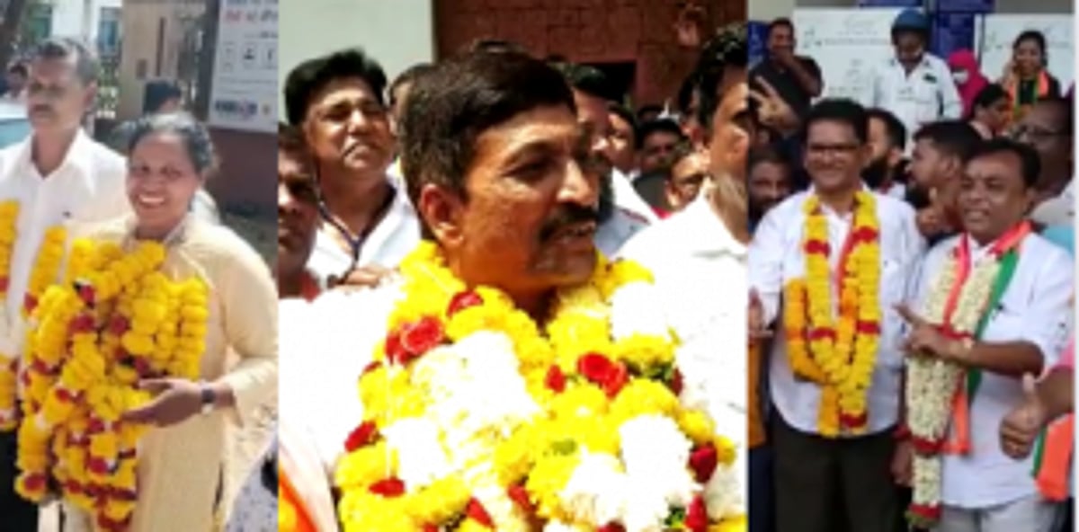 BJP supported candidates win in two ZP Constituencies; Independent candidate wins in Cortalim