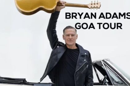 BRYAN ADAMS IN GOA IN THE WINTER OF 24