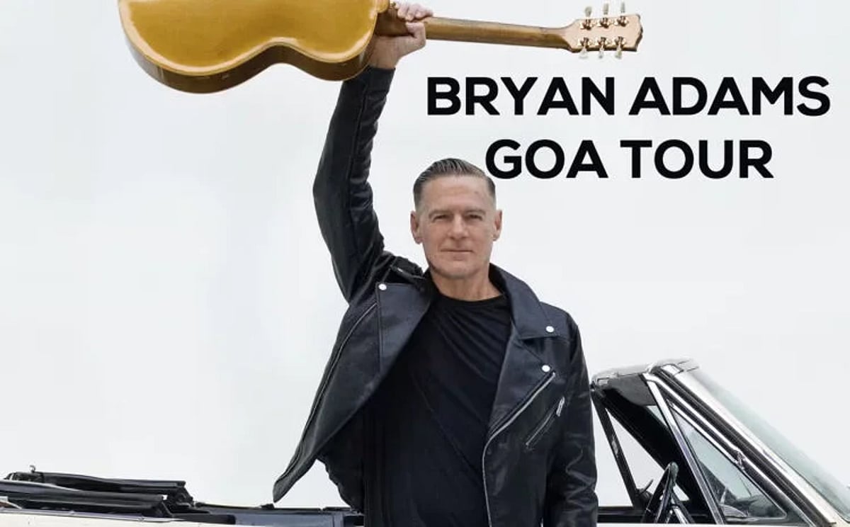 BRYAN ADAMS IN GOA IN THE WINTER OF 24