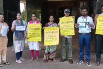 BSNL Employees Stage Passionate Demonstration in Goa, Crticise Government Neglect of 4G and 5G Services