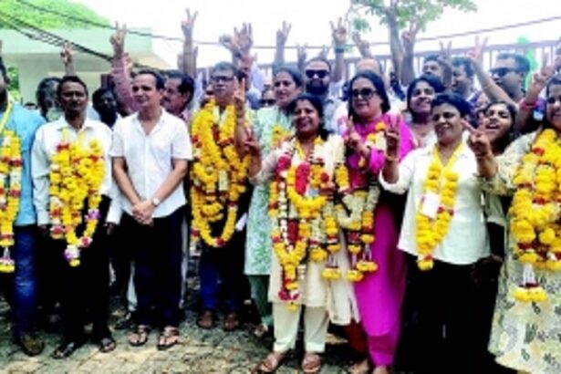 Babush’s panel makes clean sweep in Taleigao Panchayat pollsa yet again