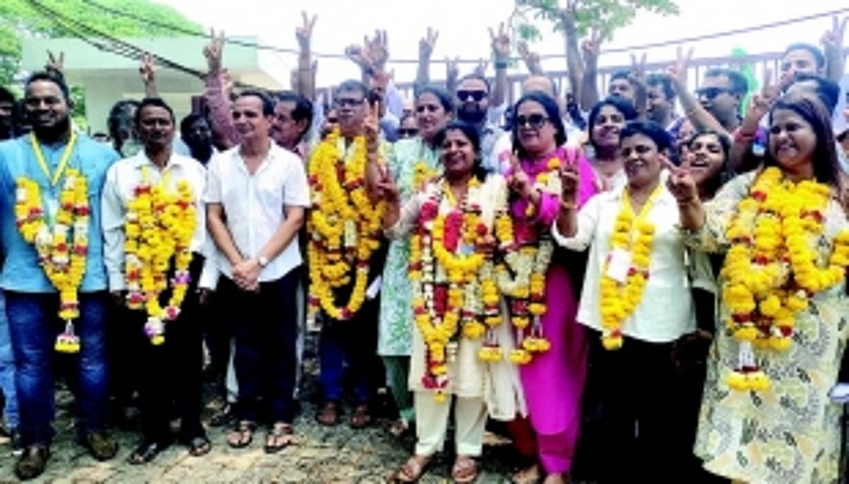 Babush’s panel makes clean sweep in Taleigao Panchayat pollsa yet again