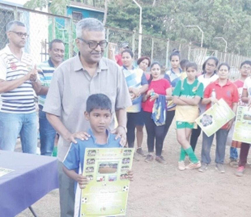 Baby League football concludes in Chicalim