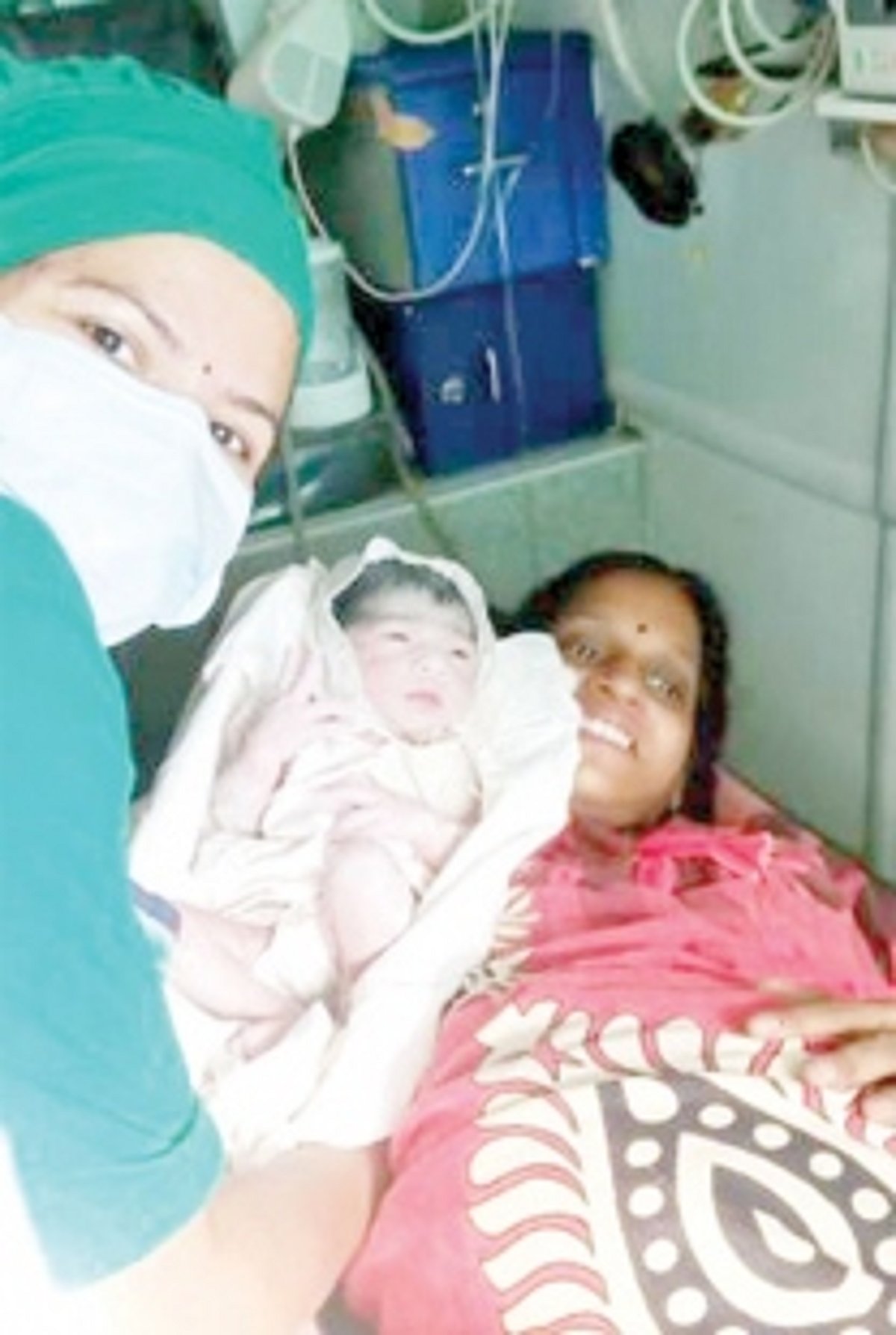 Baby delivered in 108 Ambulance