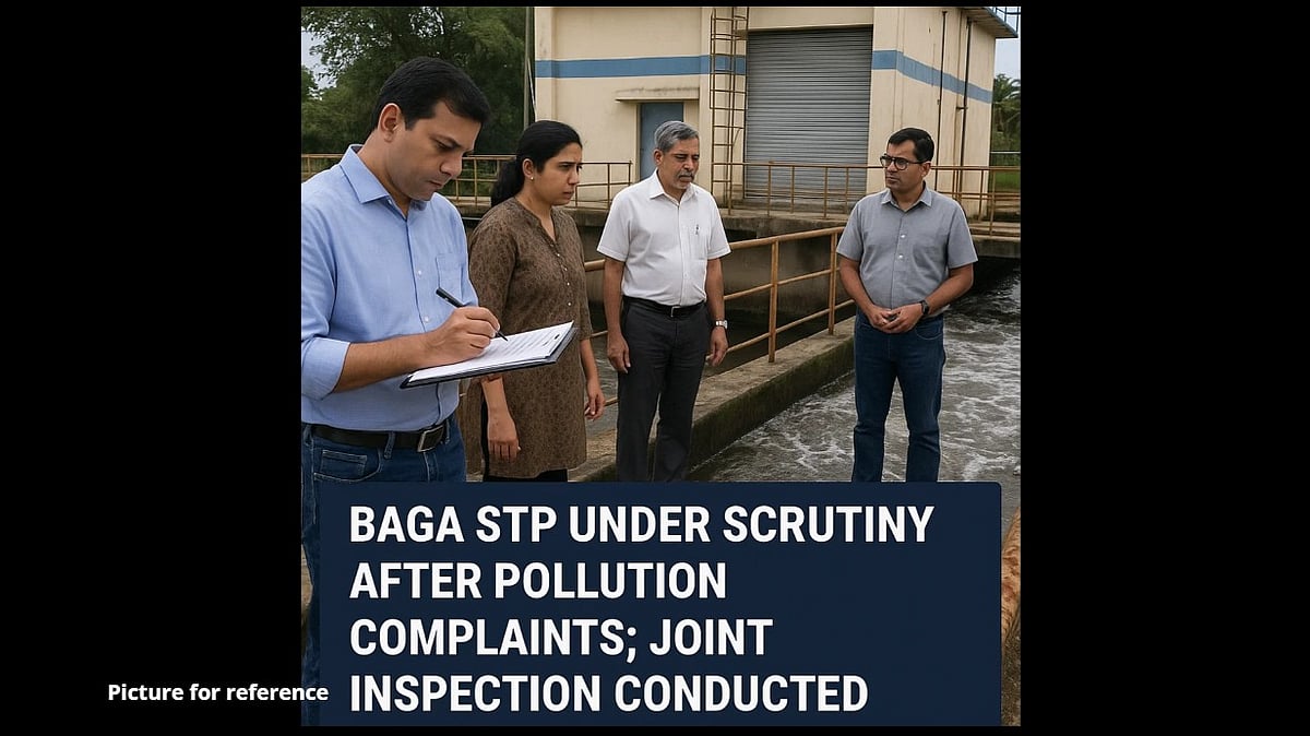 Baga STP Under Scrutiny After Pollution Complaints; Joint Inspection Conducted