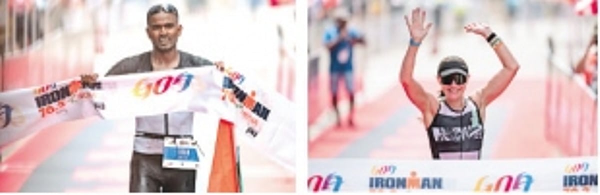 Baig reclaims IRONMAN 70.3 India  top spot for second year in a row