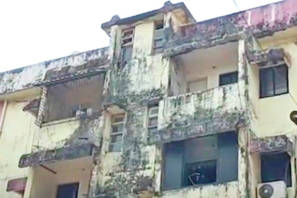 Baina Housing Colony Residents Demand Urgent Repairs Amid Dilapidated Conditions