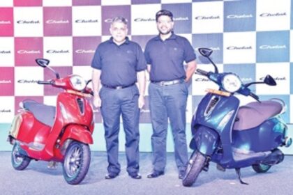 Bajaj Auto unveils all new Chetak in Goa
