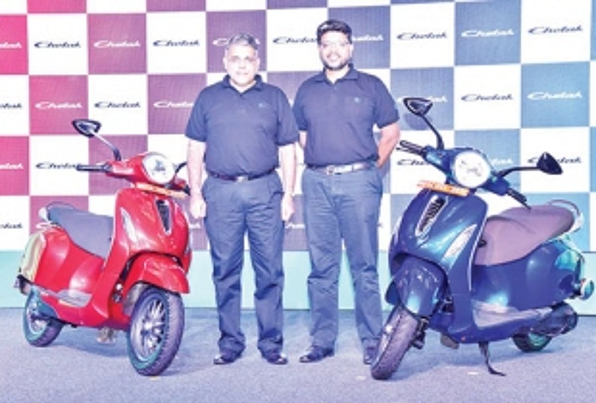 Bajaj Auto unveils all new Chetak in Goa