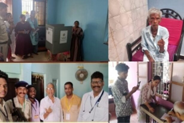 Ballot Voting Underway for Elderly and Disabled in Goa for Lok Sabha Election 2024