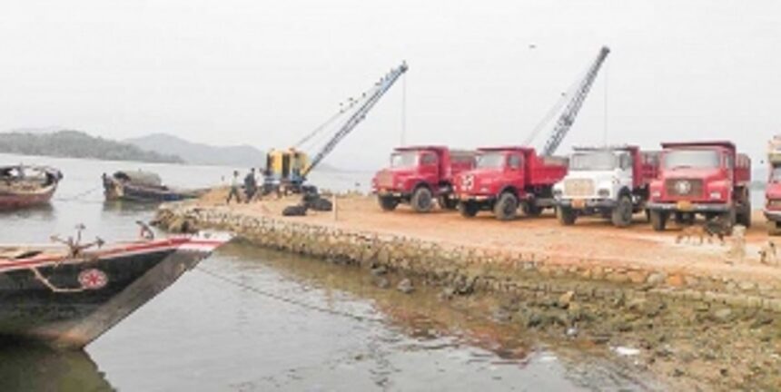 Ban on Kali river sand extraction  likely to affect South Goa builders