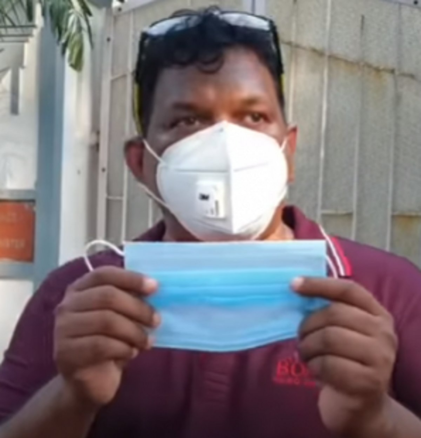 Ban sale of medical masks by pharmacies: Lobo 1 Ban sale of medical masks by pharmacies: Lobo