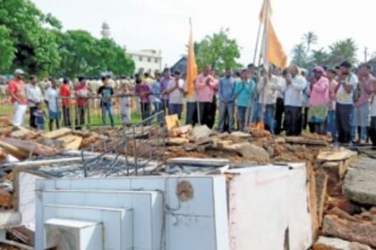 Banjara community temple too amongst the ruins