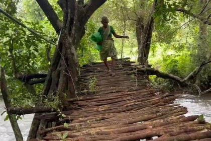 Bankal Wada in Sanguem Awaits Bridge Connectivity for Over a Decade, Residents Left Stranded