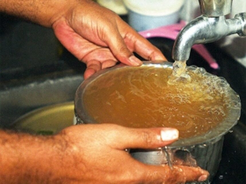 Bardez receives dirty water during Chaturthi!