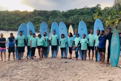 Basic & advanced surfboard training held at Bogmolo