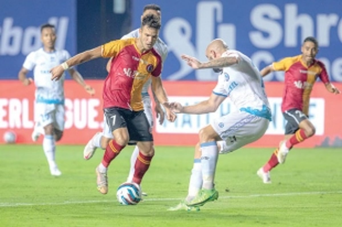 Battle of grit as SC East Bengal and Jamshedpur share spoils