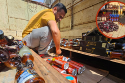 Belagavi Excise Officials Seize Rs 5 Lakh Worth of Illegally Transported Goa Liquor; Two Arrested in Cargo Rickshaw Operation