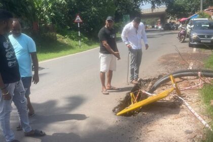 Benaulim Roads Labeled “Death Traps”; Public Slams MLA for Inaction
