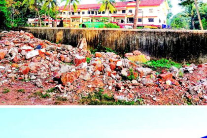 Benaulim beach getting depressingly dirty