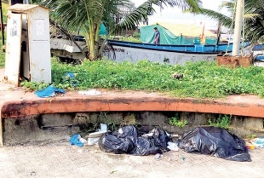 Benaulim beach stinks of garbage 1 Benaulim beach stinks of garbage