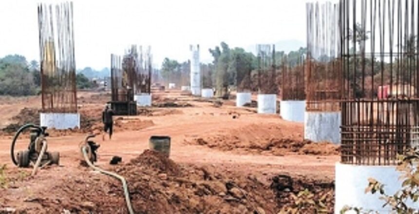 Benaulim loses hope of Western Bypass being built on stilts 1 Benaulim loses hope of Western Bypass being built on stilts